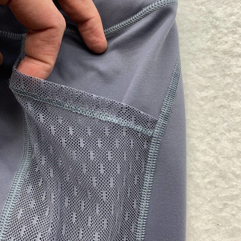 Victoria Sport Knockout Leggings Small Sheer Mesh Leg Thigh Pockets Running - Picture 3 of 11